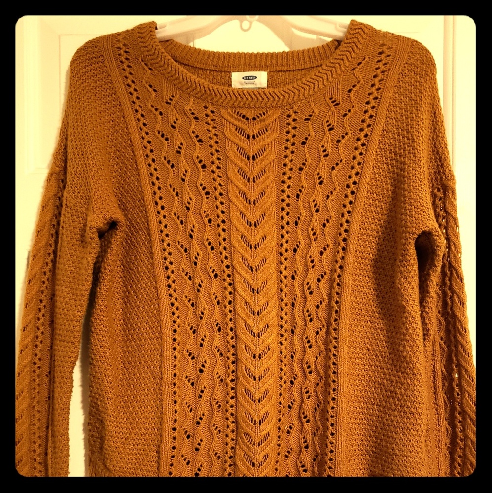 Yellow Old Navy Sweater - Medium